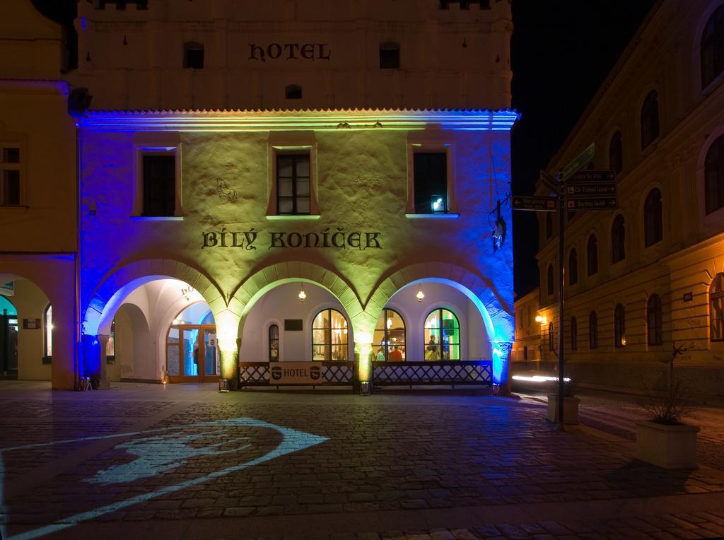 Hotel Bily Konicek Třeboň المظهر الخارجي الصورة